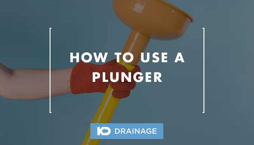 how to use a plunger