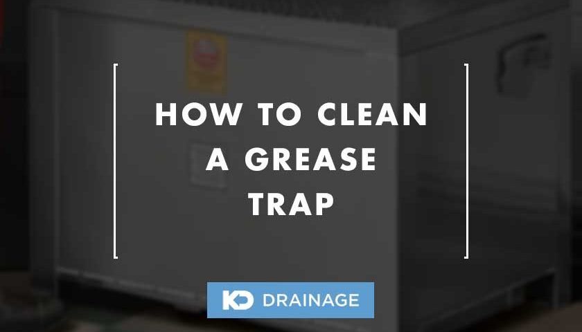 clean grease trap