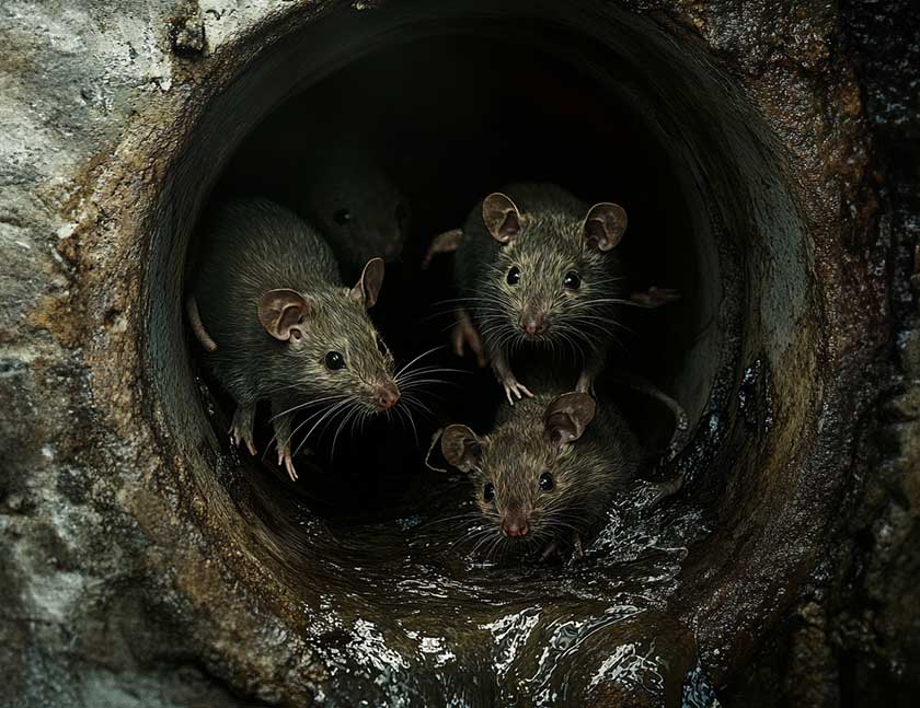 get rid of rats in drains