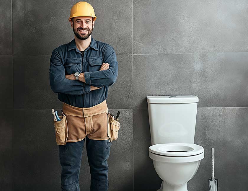 unblock a toilet professional